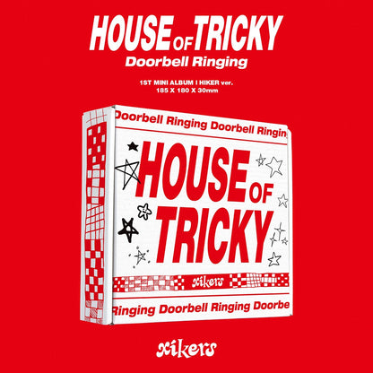 XIKERS 1ST MINI ALBUM 'HOUSE OF TRICKY : DOORBELL RINGING' HIKER VERSION COVER