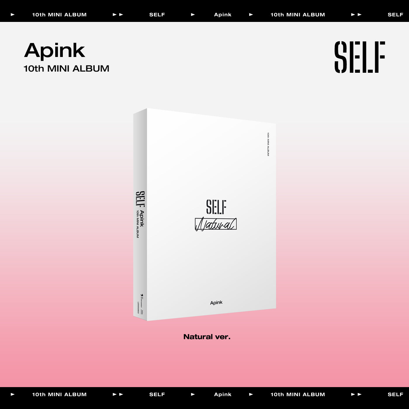 APINK 10TH MINI ALBUM 'SELF' NATURAL VERSION COVER