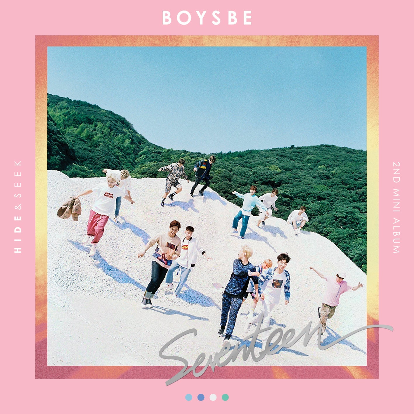 SEVENTEEN 2ND MINI ALBUM 'BOYS BE' (RE-RELEASE) HIDE VERSION COVER