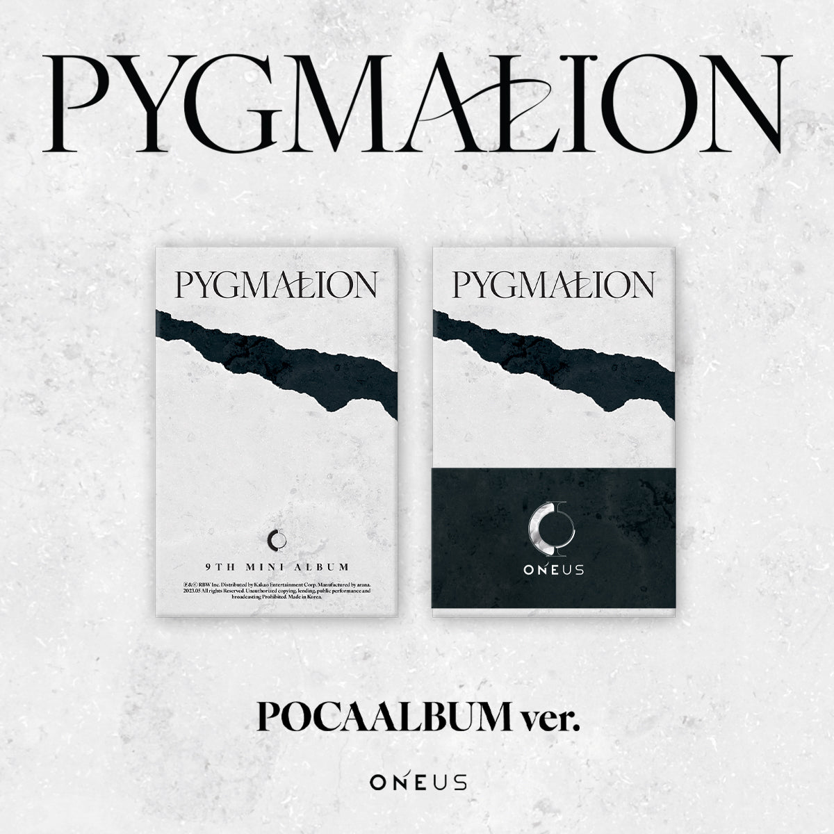 ONEUS 9TH MINI ALBUM 'PYGMALION' (POCA) COVER