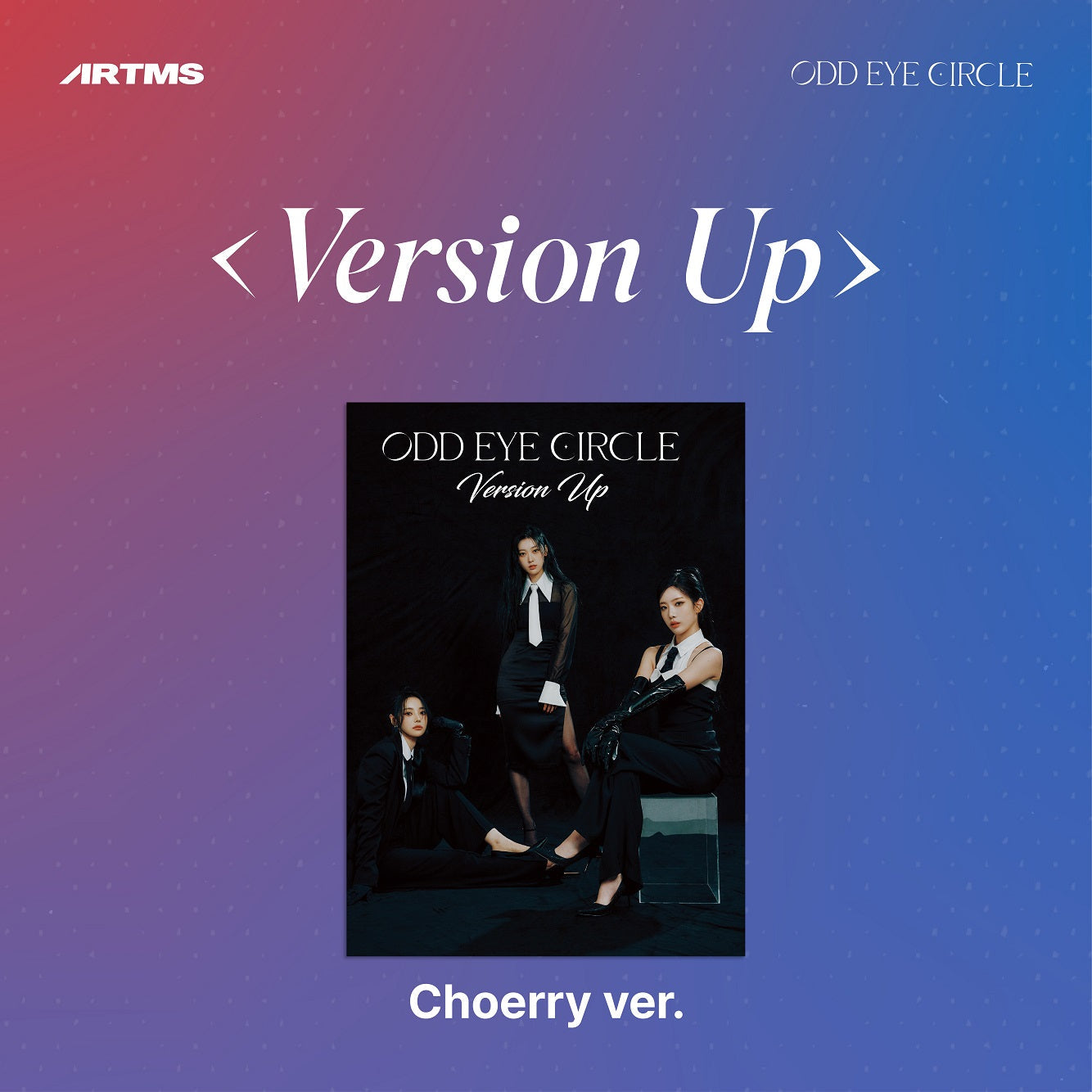 ODD EYE CIRCLE MINI ALBUM 'VERSION UP' CHOERRY VERSION COVER