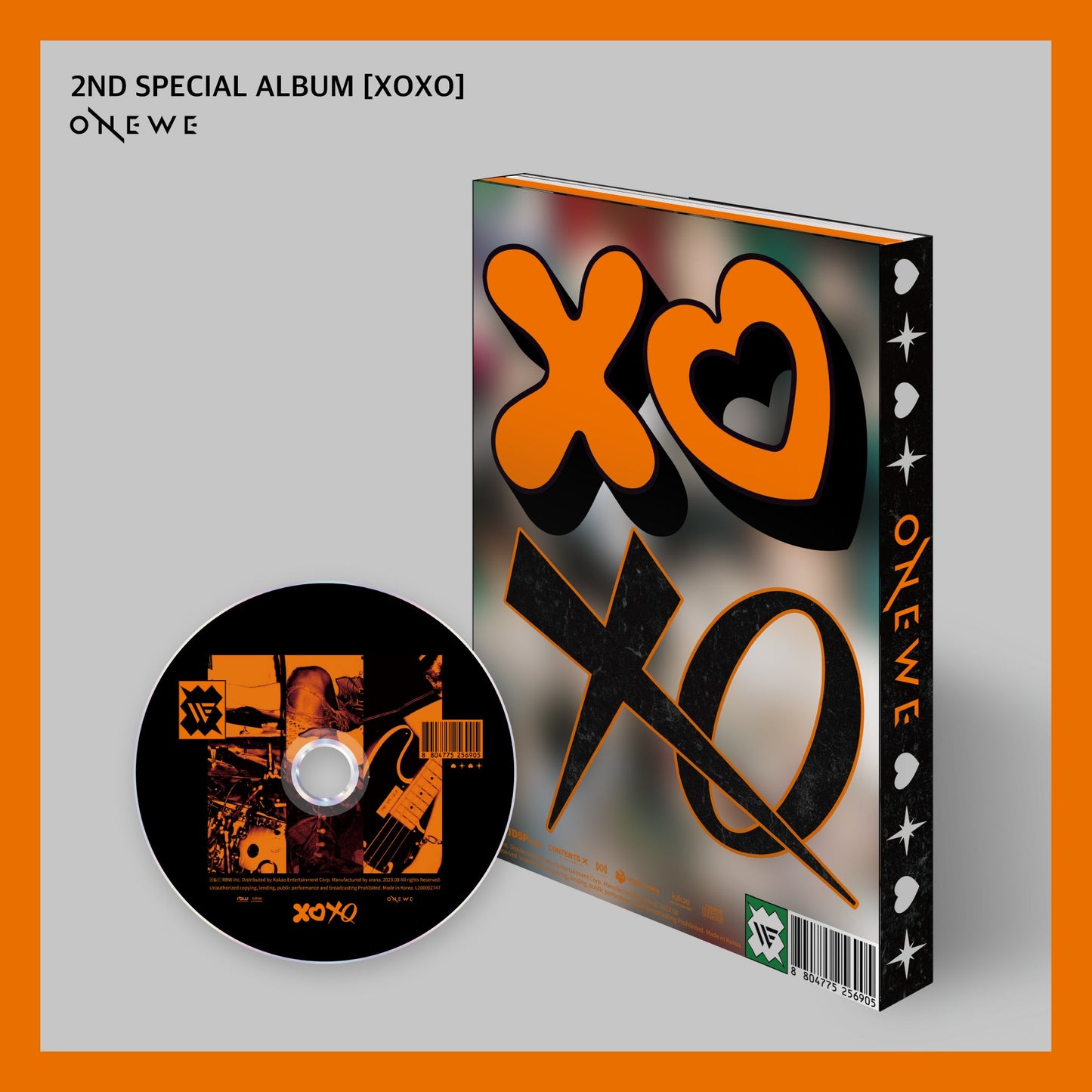 ONEWE SPECIAL ALBUM 'XOXO' COVER