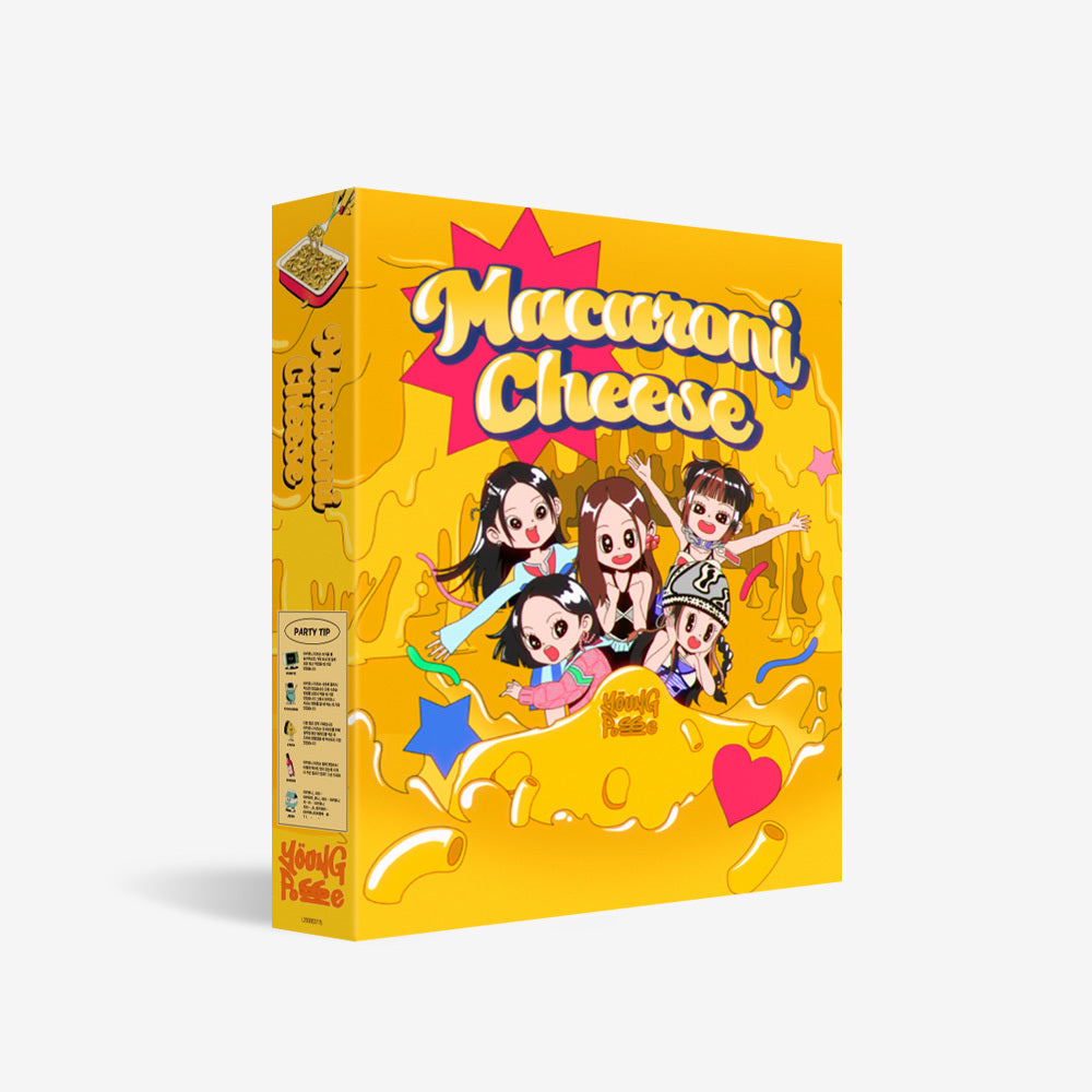 YOUNG POSSE 1ST EP ALBUM 'MACARONI  CHEESE' COVER