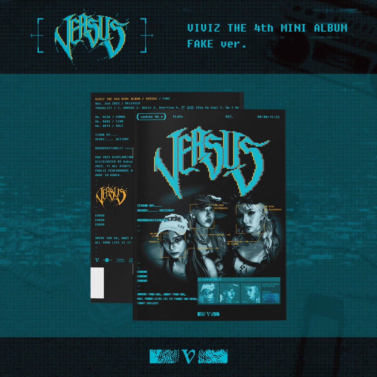 VIVIZ 4TH MINI ALBUM 'VERSUS' FAKE VERSION COVER