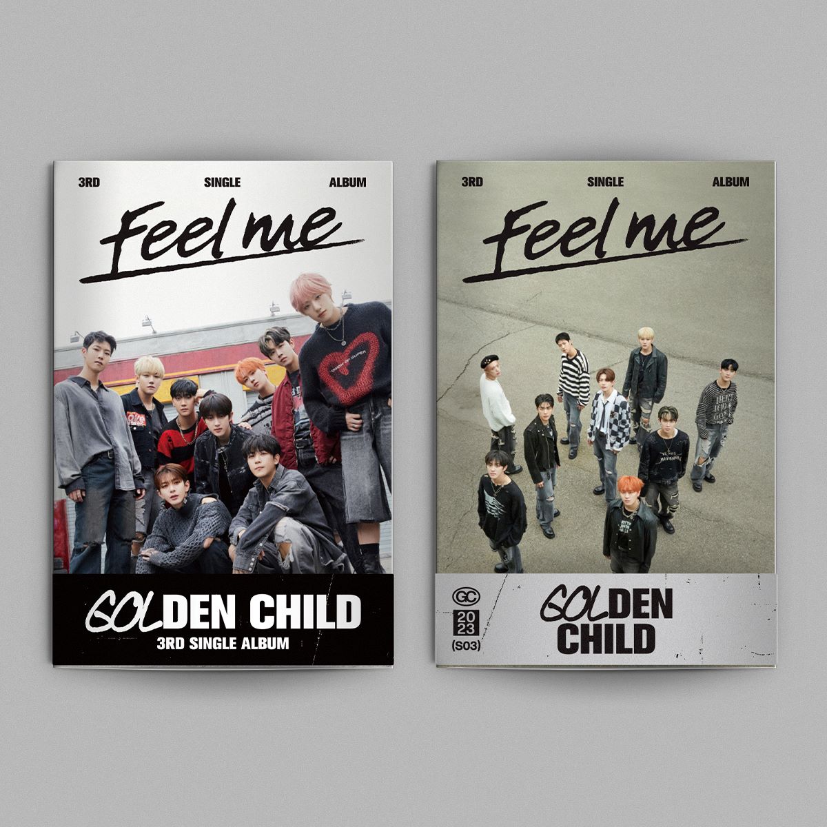 GOLDEN CHILD 3RD SINGLE ALBUM 'FEEL ME' SET COVER