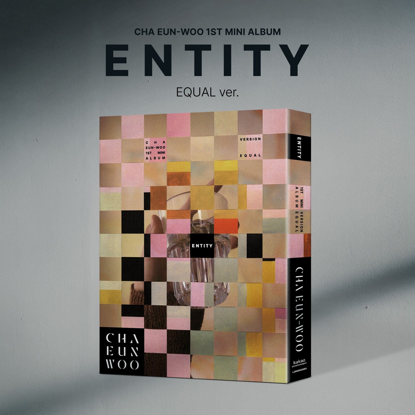 CHA EUN-WOO 1ST MINI ALBUM 'ENTITY' EQAUL VERSION COVER
