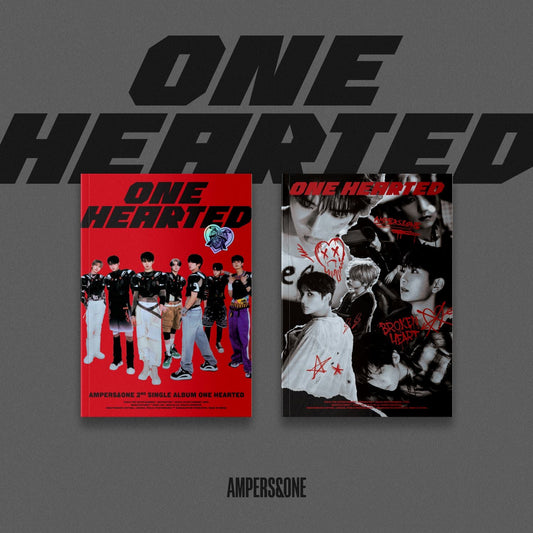 AMPERS&ONE 2ND SINGLE ALBUM 'ONE HEARTED' SET COVER