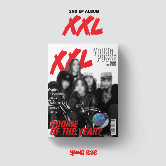 YOUNG POSSE 2ND EP ALBUM 'XXL' COVER