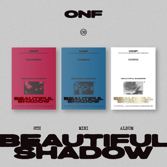 ONF 8TH MINI ALBUM 'BEAUTIFUL SHADOW' SET COVER