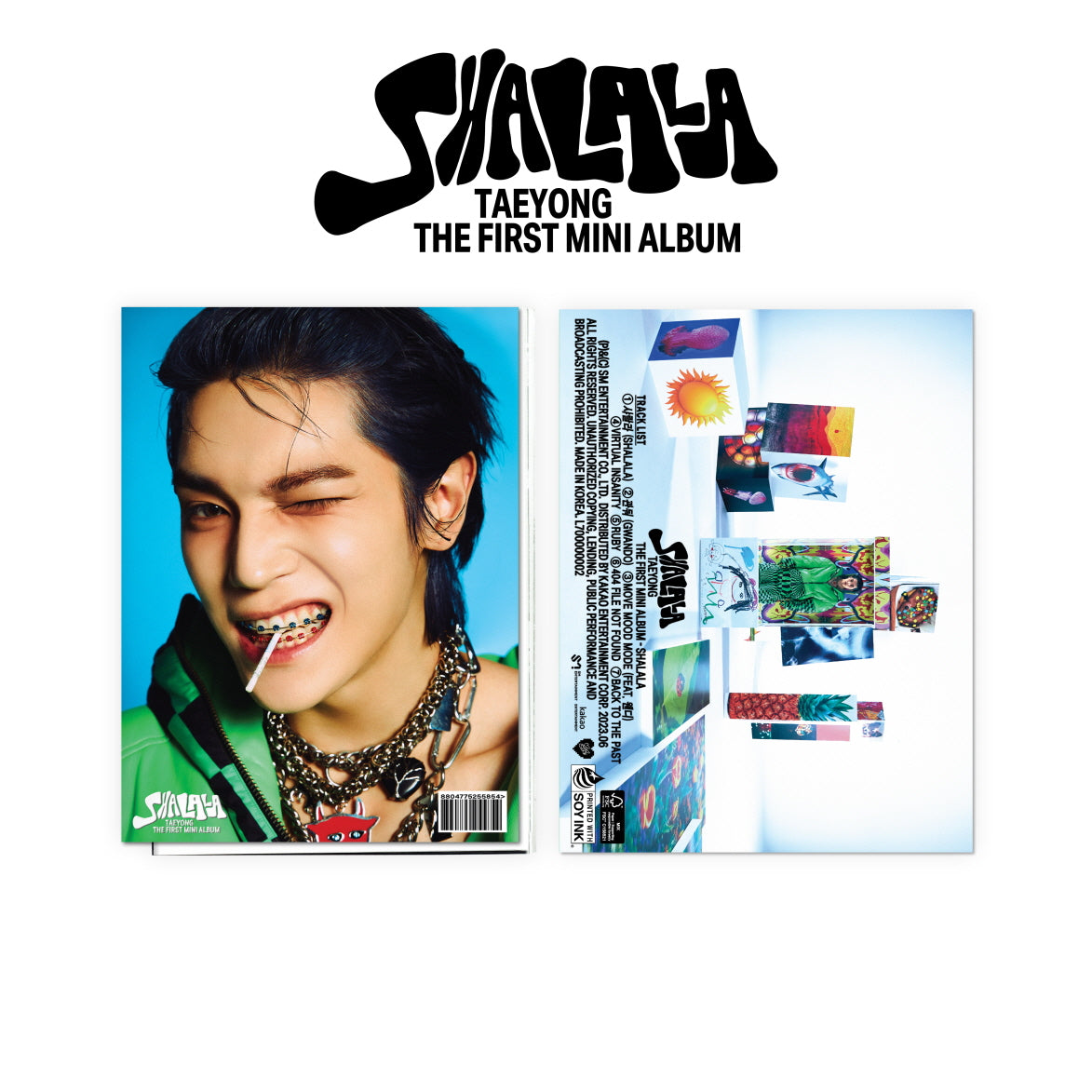 TAEYONG 1ST ALBUM 'SHALALA' COLLECTOR VERSION COVER