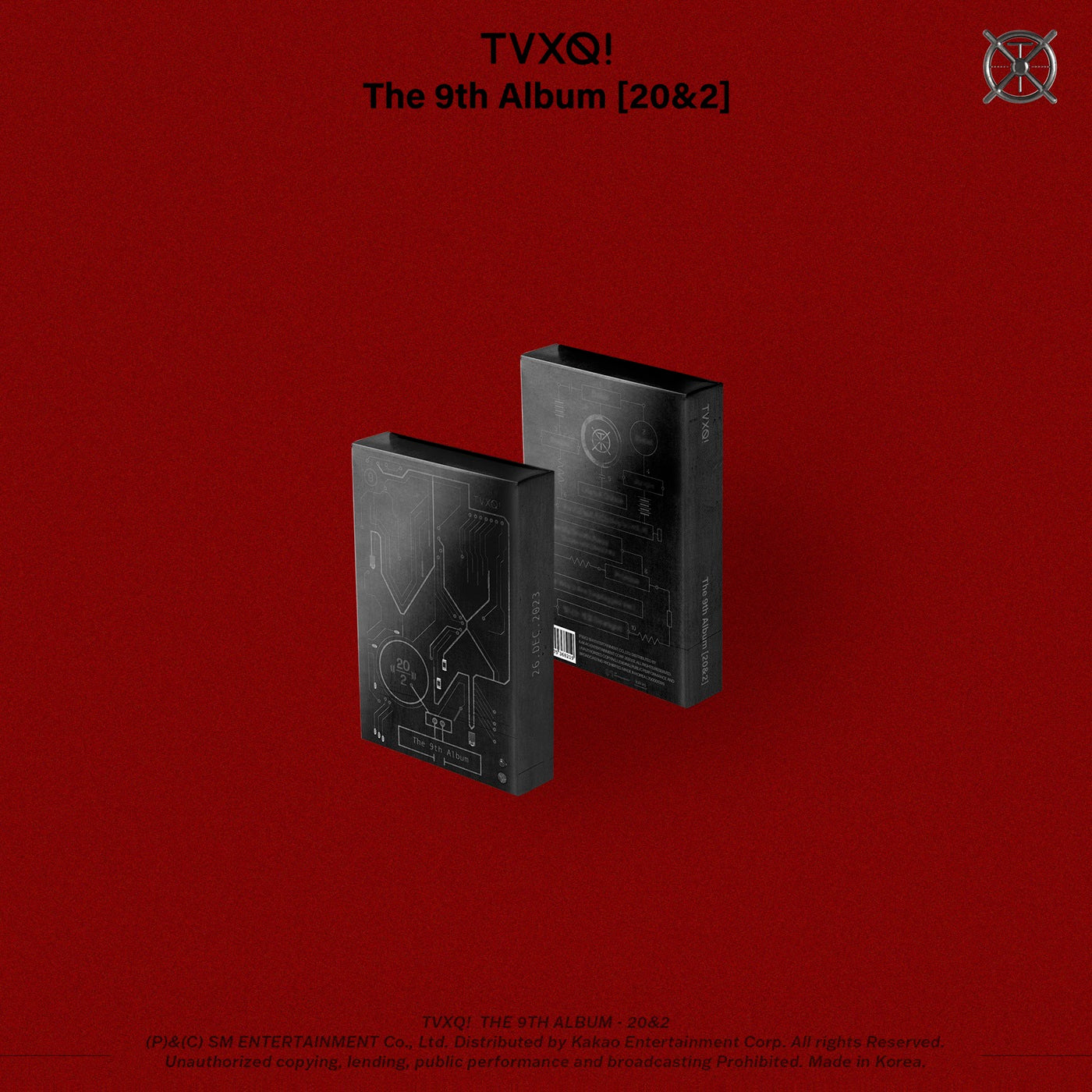 TVXQ 9TH ALBUM '20&2' (CIRCUIT) COVER