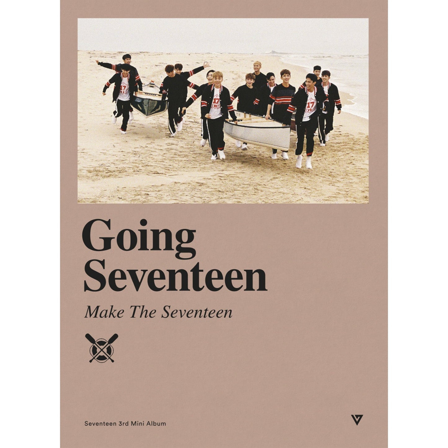 SEVENTEEN 3RD MINI ALBUM 'GOING SEVENTEEN' (RE-RELEASE) MAKE THE SEVENTEEN VERSION COVER