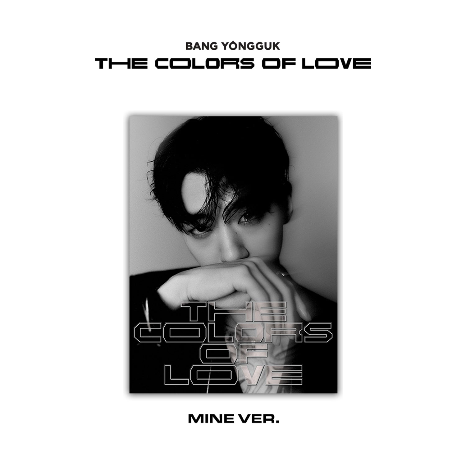 BANG YONGGUK 2ND MINI ALBUM 'THE COLORS OF LOVE' MINE VERSION COVER
