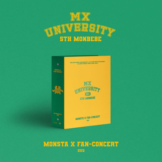 MONSTA X '2021 FAN-CONCERT MX UNIVERSITY' DVD