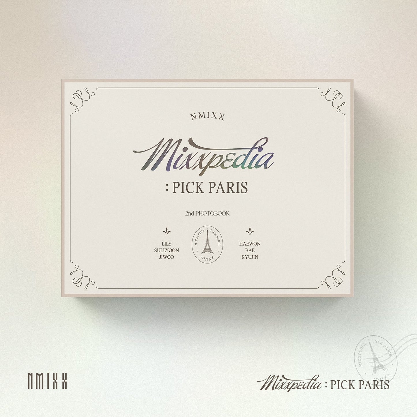 NMIXX 2ND PHOTOBOOK 'MIXXPEDIA : PICK PARIS' COVER