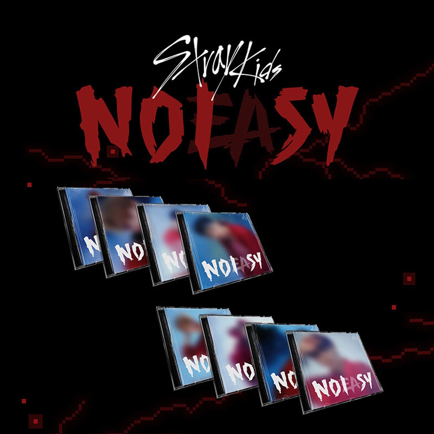 STRAY KIDS 2ND ALBUM 'NOEASY' (JEWEL CASE)