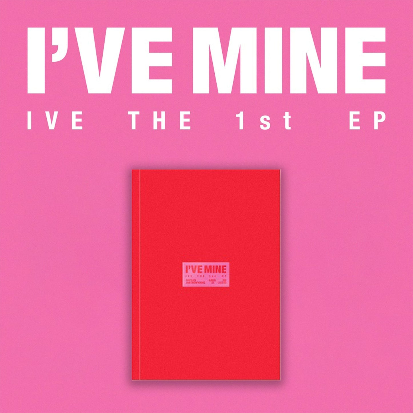 IVE 1ST EP ALBUM 'I'VE MINE' OFF THE RECORD VERSION COVER