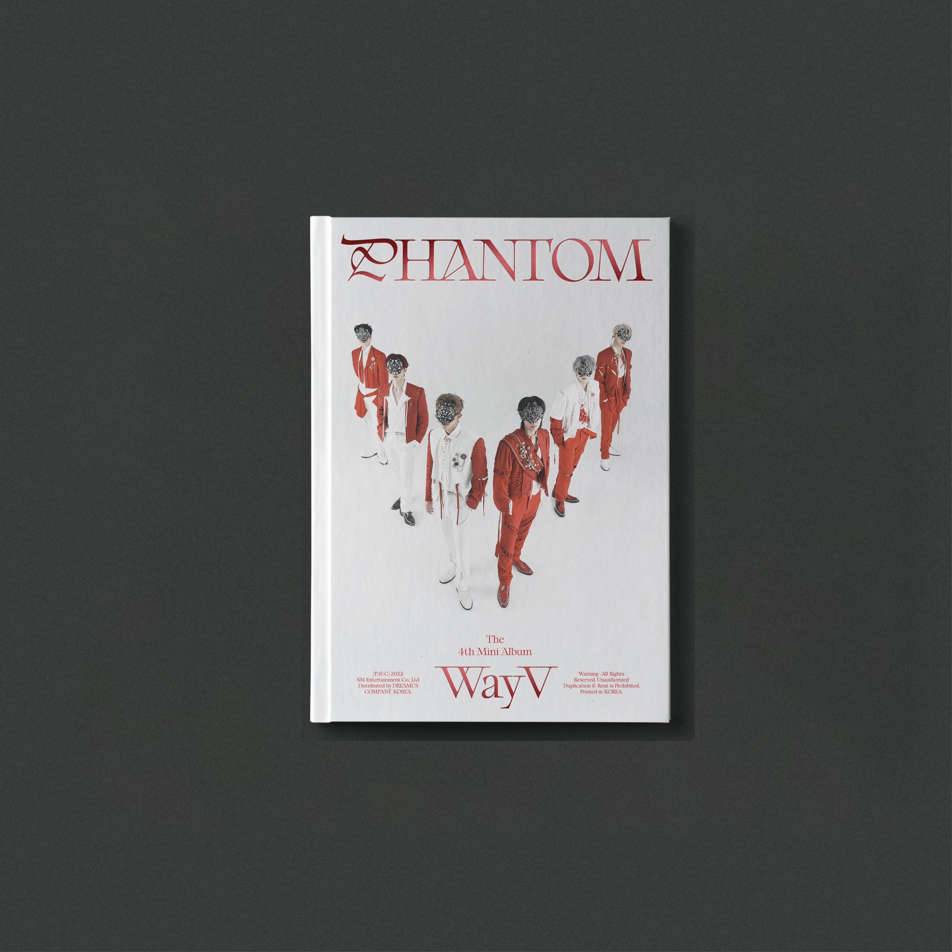WAYV 4TH MINI ALBUM 'PHANTOM' OPERA VERSION COVER