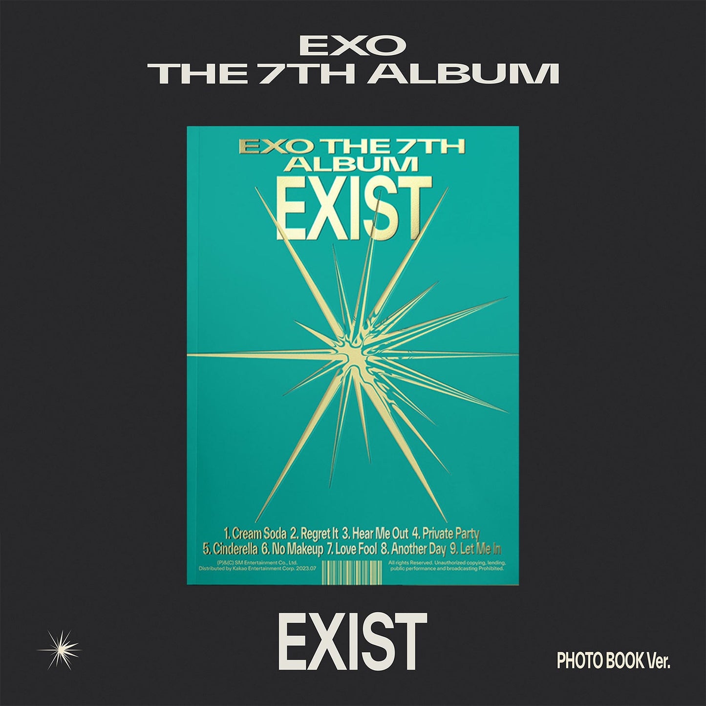 EXO 7TH ALBUM 'EXIST' (PHOTOBOOK) O VERSION COVER