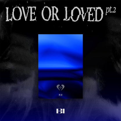 B.I ALBUM 'LOVE OR LOVED PART.2' PHOTOBOOK VERSION COVER