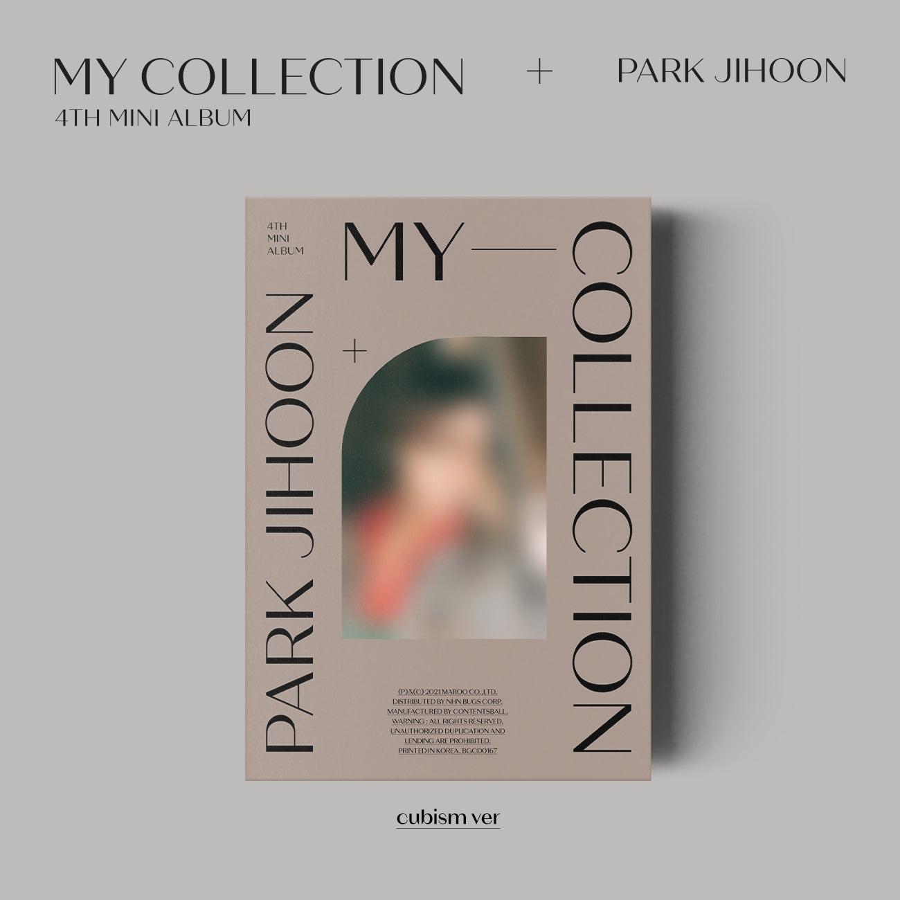 PARK JI HOON 4TH MINI ALBUM 'MY COLLECTION'