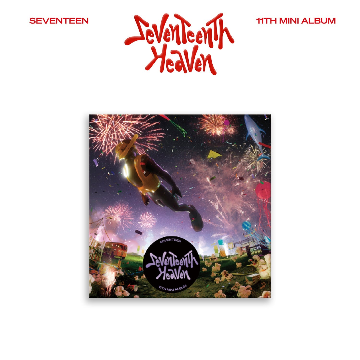 SEVENTEEN 11TH MINI ALBUM 'SEVENTEENTH HEAVEN' PM 10:23 VERSION COVER