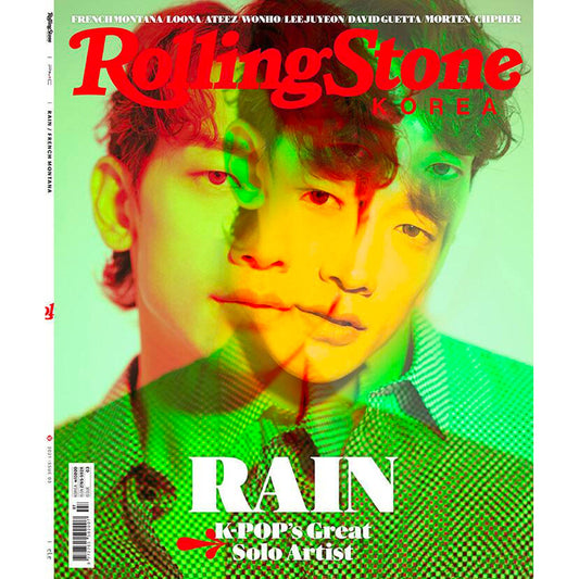 ROLLING STONE KOREA '2021 ISSUE #03 - RAIN & FRENCH MONTANA'
