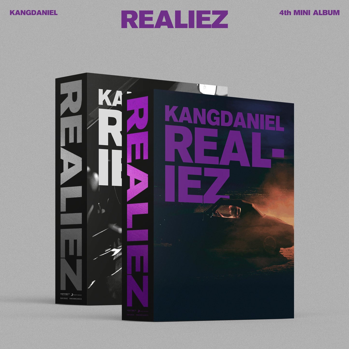 KANG DANIEL 4TH MINI ALBUM 'REALIEZ' SET COVER