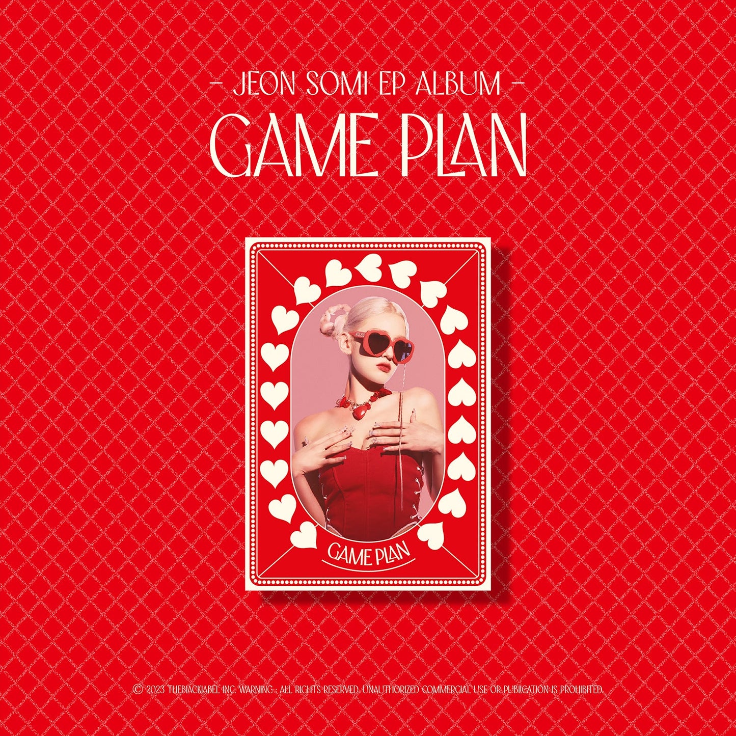 JEON SOMI EP ALBUM 'GAME PLAN' (NEMO) RED VERSION COVER