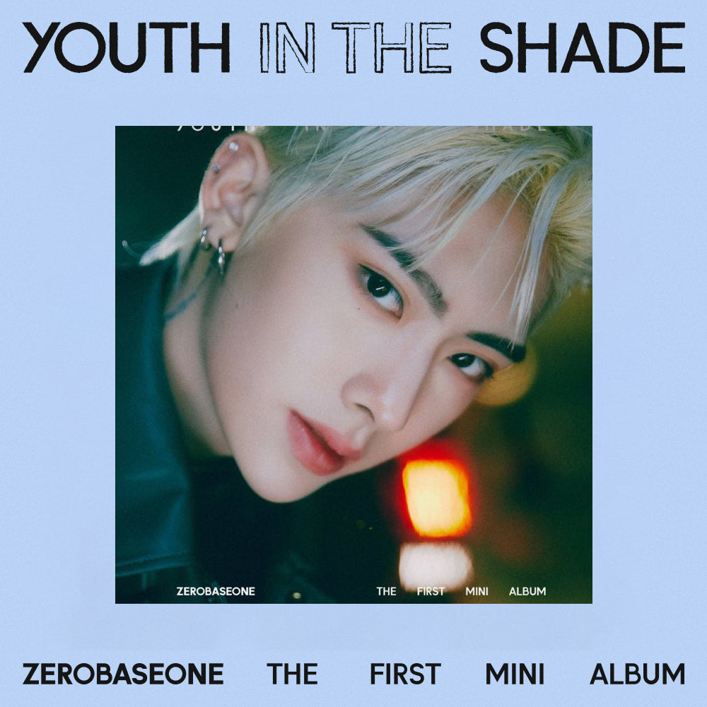 ZEROBASEONE 1ST MINI ALBUM 'YOUTH IN THE SHADE' (DIGIPACK) RICKY VERSION COVER