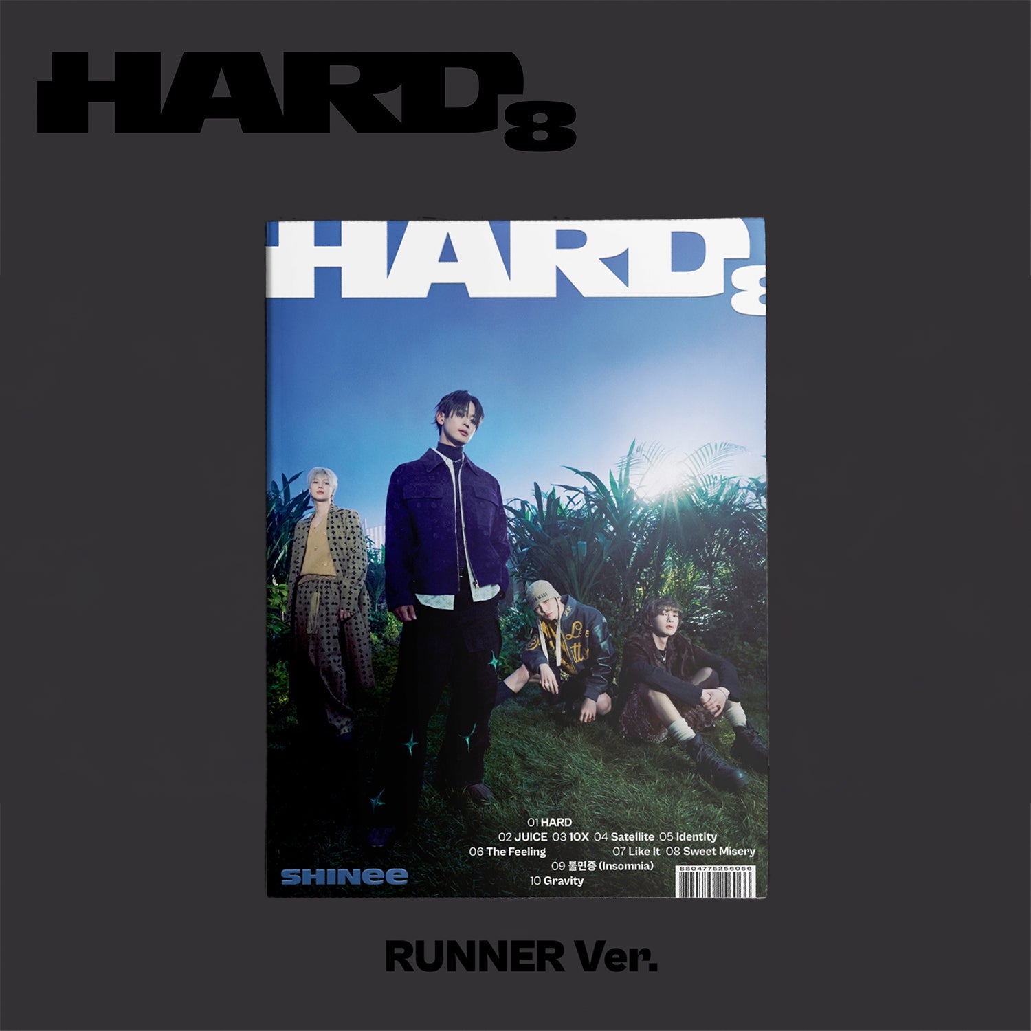 SHINEE 8TH ALBUM 'HARD' (PHOTOBOOK) RUNNER VERSION COVER