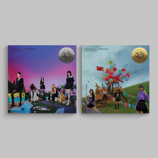 RED VELVET 6TH MINI ALBUM 'QUEENDOM' + POSTER - KPOP REPUBLIC