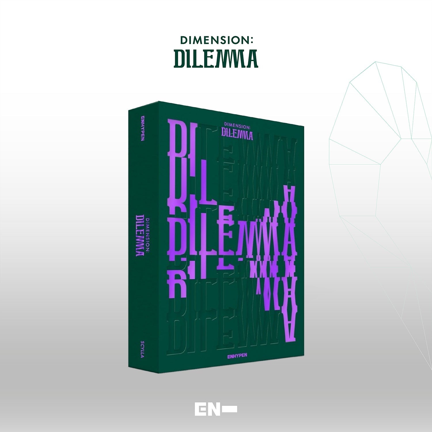 ENHYPEN 1ST ALBUM 'DIMENSION : DILEMMA' SCYALL VERSION COVER