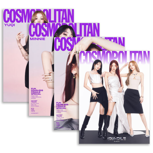COSMOPOLITAN 'MARCH 2024 - (G)I-DLE' SET COVER