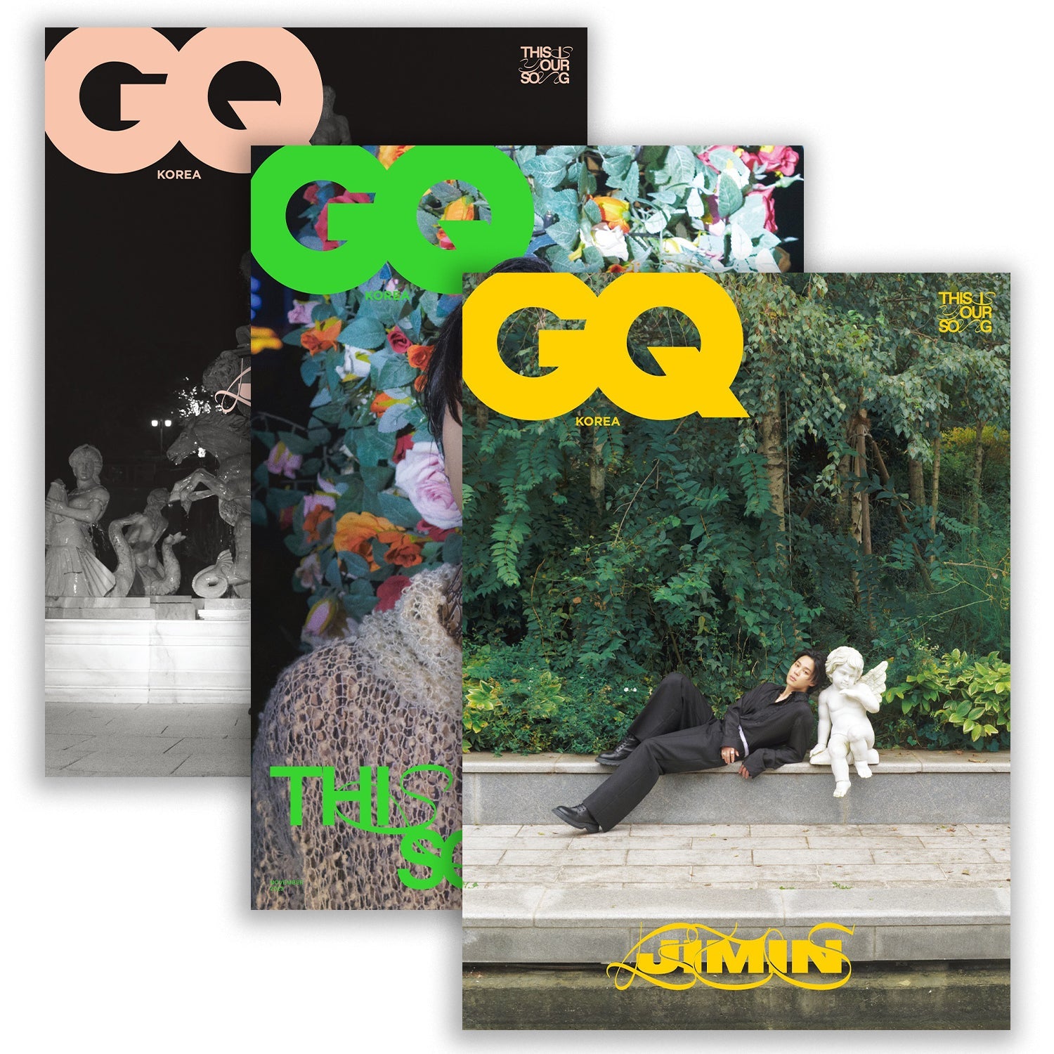GQ KOREA 'NOVEMBER 2023 - JIMIN (BTS)' SET COVER