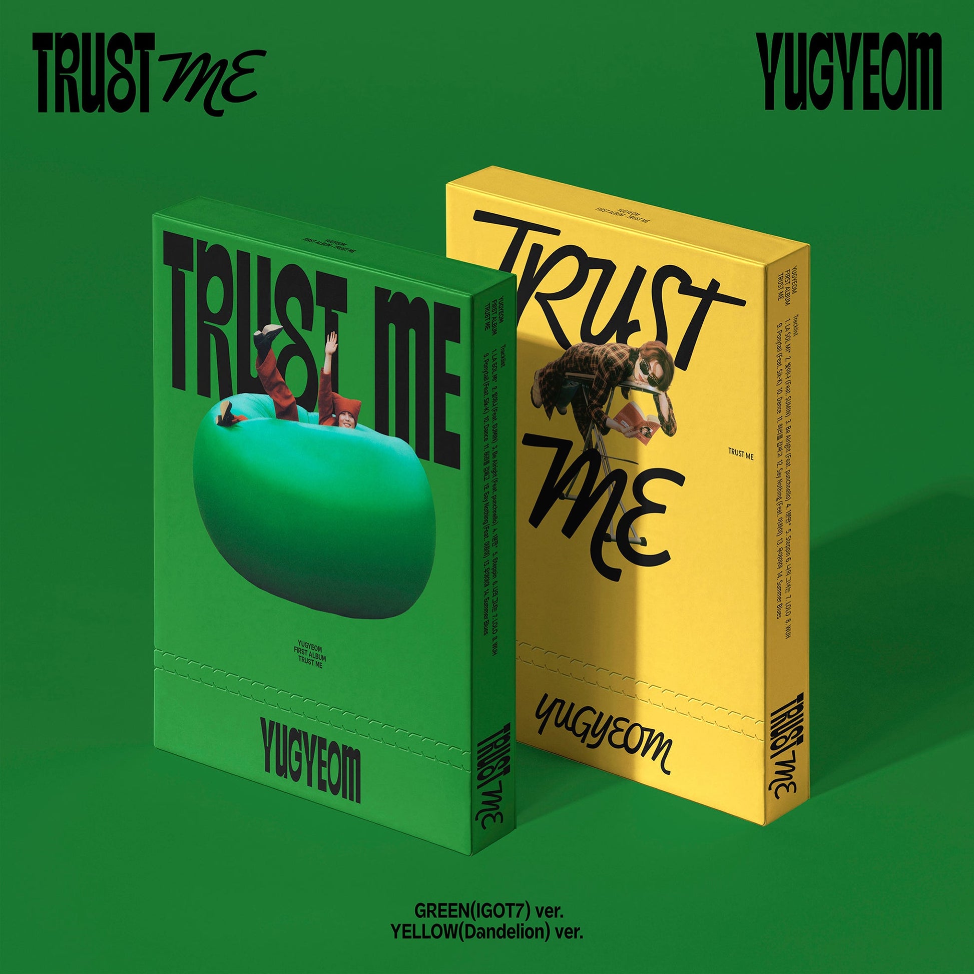 YUGYEOM 1ST ALBUM 'TRUST ME' SET COVER