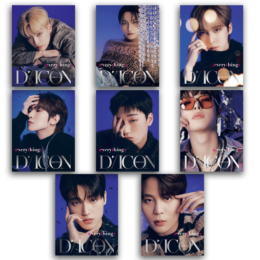 ATEEZ DICON 'ISSUE N°18 ATEEZ : ÆVERYTHINGZ' SET COVER