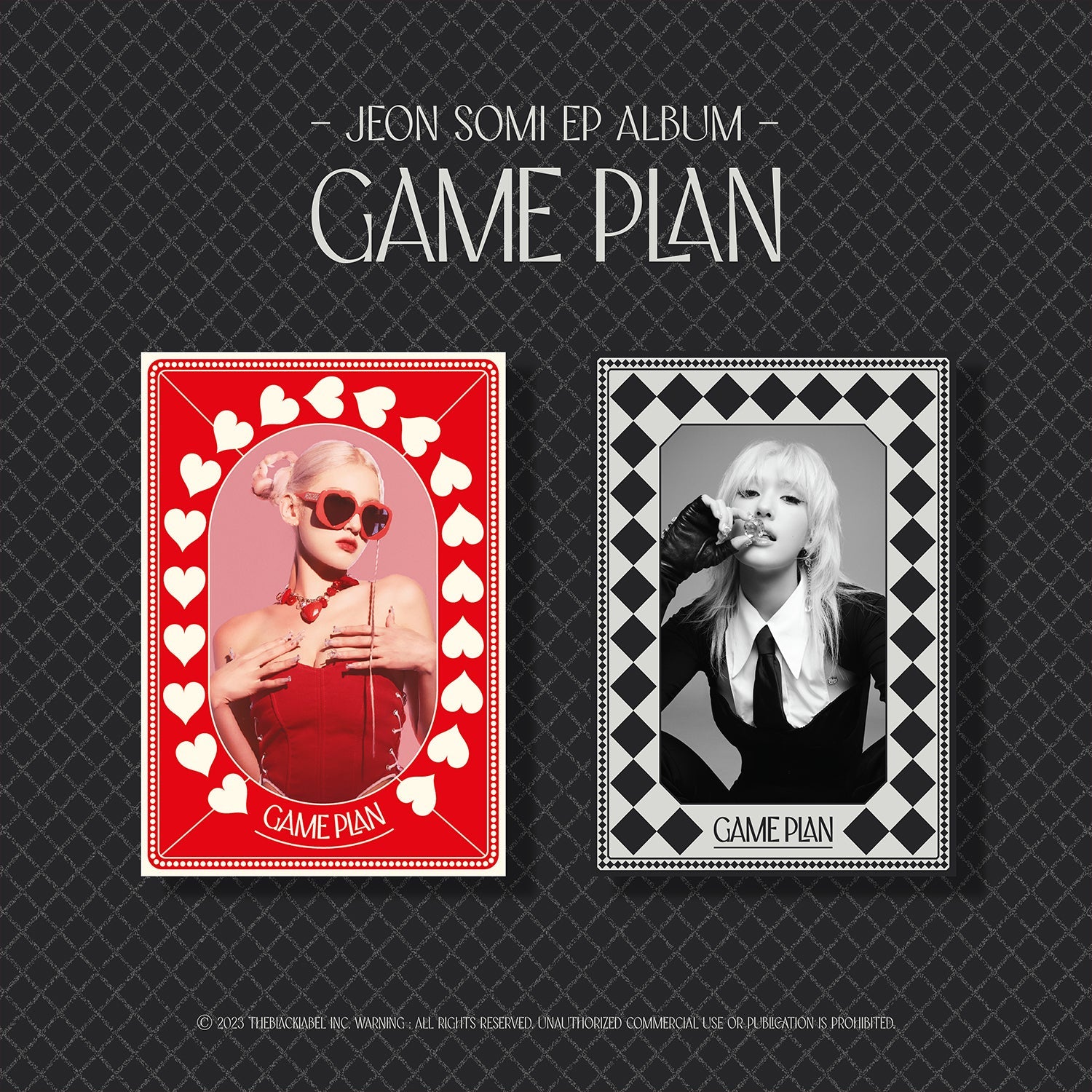 JEON SOMI EP ALBUM 'GAME PLAN' (NEMO) SET COVER