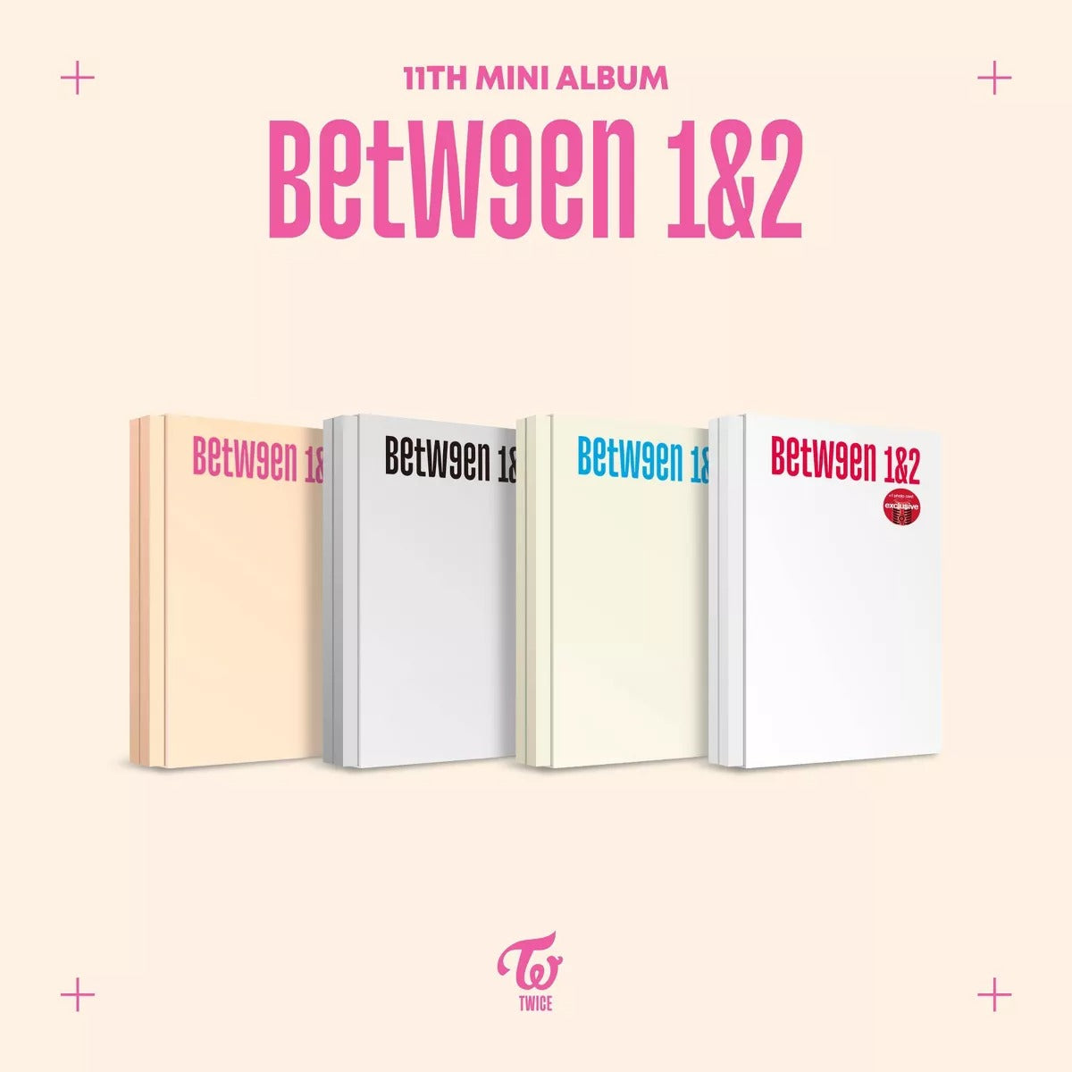 TWICE 11TH MINI ALBUM 'BETWEEN 1&2' SET COVER