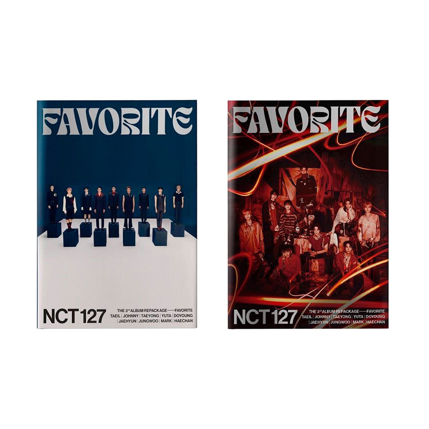 NCT 127 3RD ALBUM REPACKAGE 'FAVORITE' SET COVER