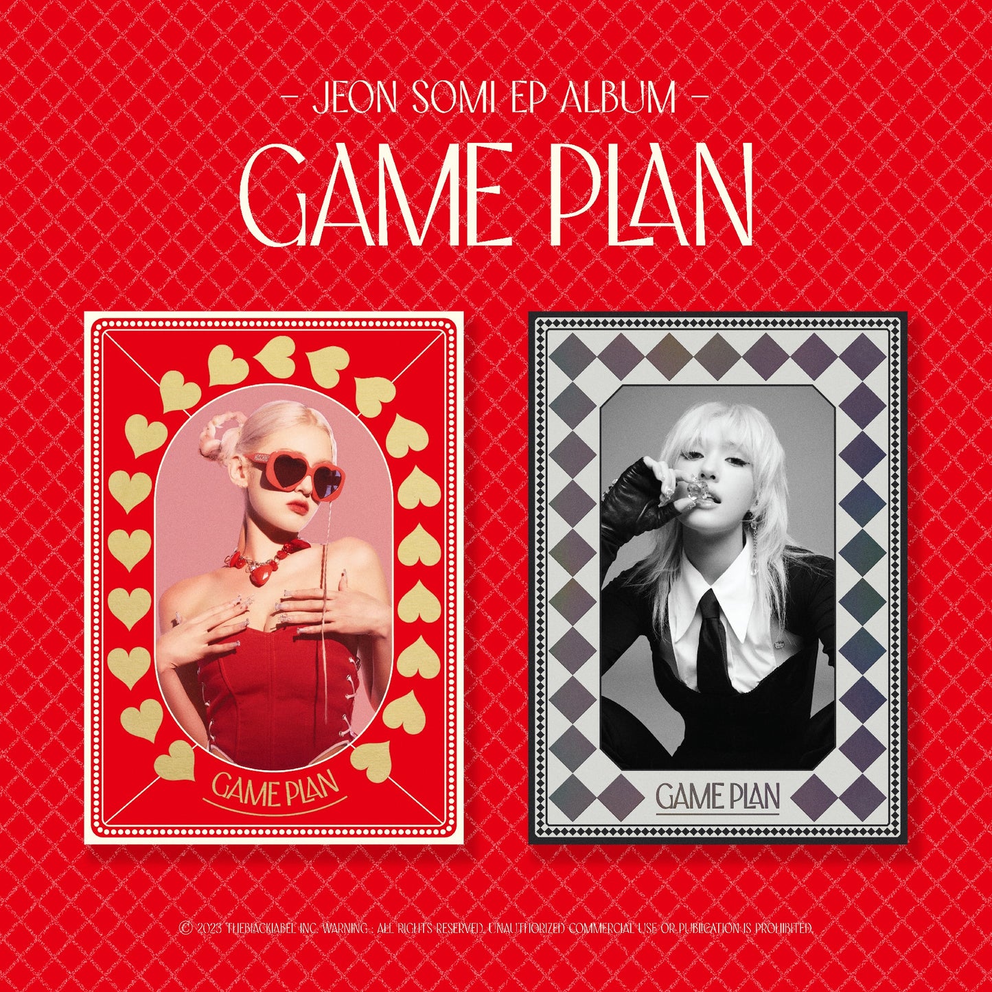 JEON SOMI EP ALBUM 'GAME PLAN' (PHOTOBOOK) SET COVER