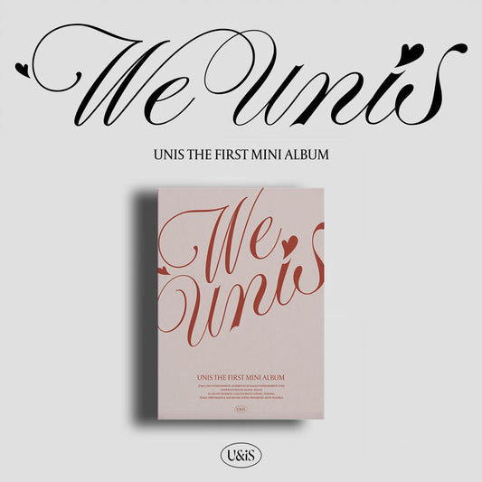 UNIS 1ST MINI ALBUM 'WE UNIS' START VERSION COVER