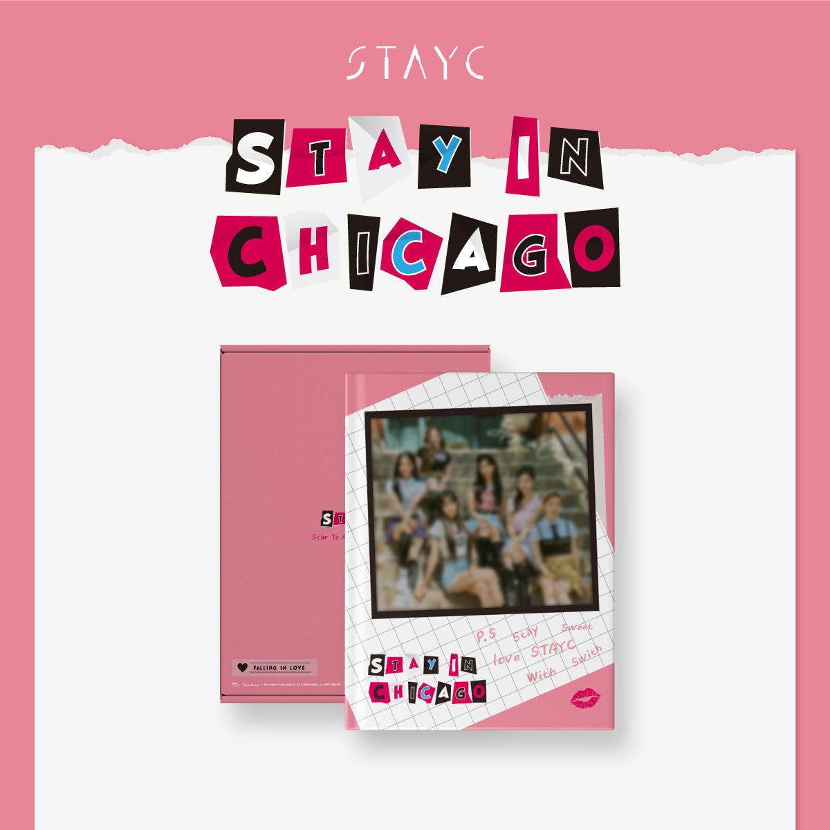 STAYC 1ST PHOTO BOOK 'STAY IN CHICAGO' - KPOP REPUBLIC