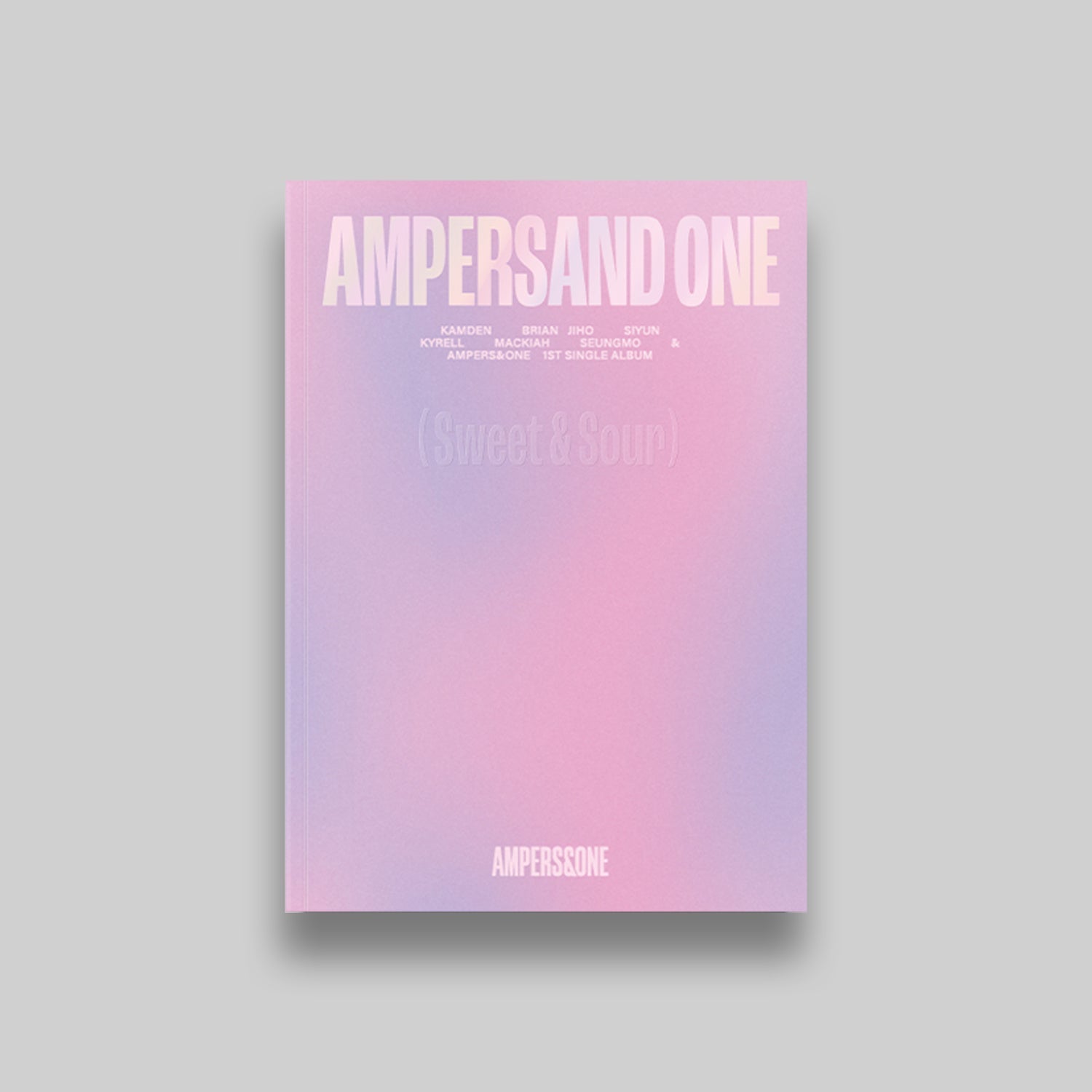 AMPERS&ONE 1ST SINGLE ALBUM 'AMPERSAND ONE' SWEET & SOUR COVER