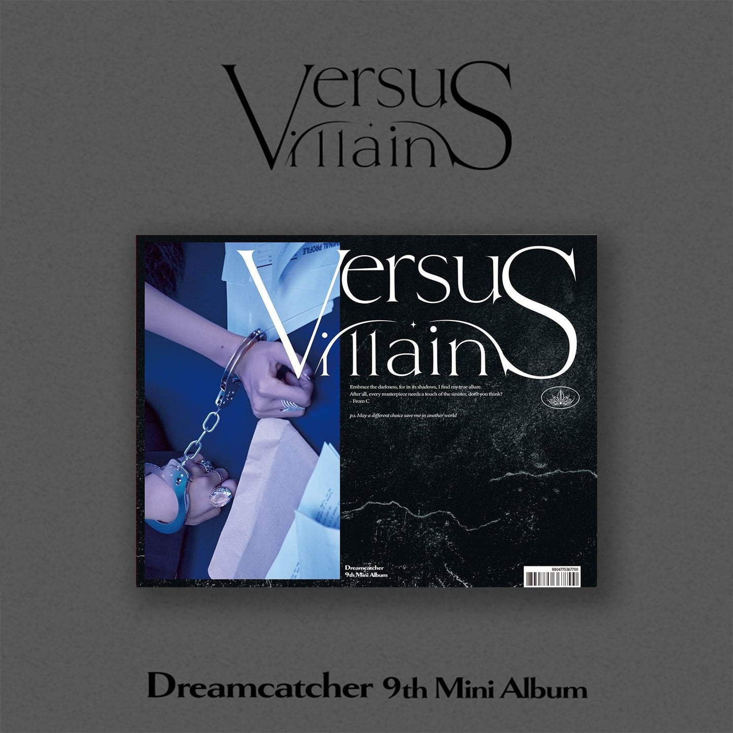 DREAMCATCHER 9TH MINI ALBUM 'VILLAINS' S VERSION COVER