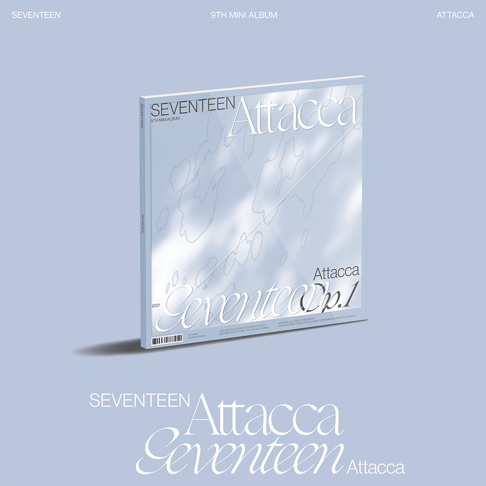 SEVENTEEN 9TH MINI ALBUM 'ATTACCA' OP.1 VERSION COVER