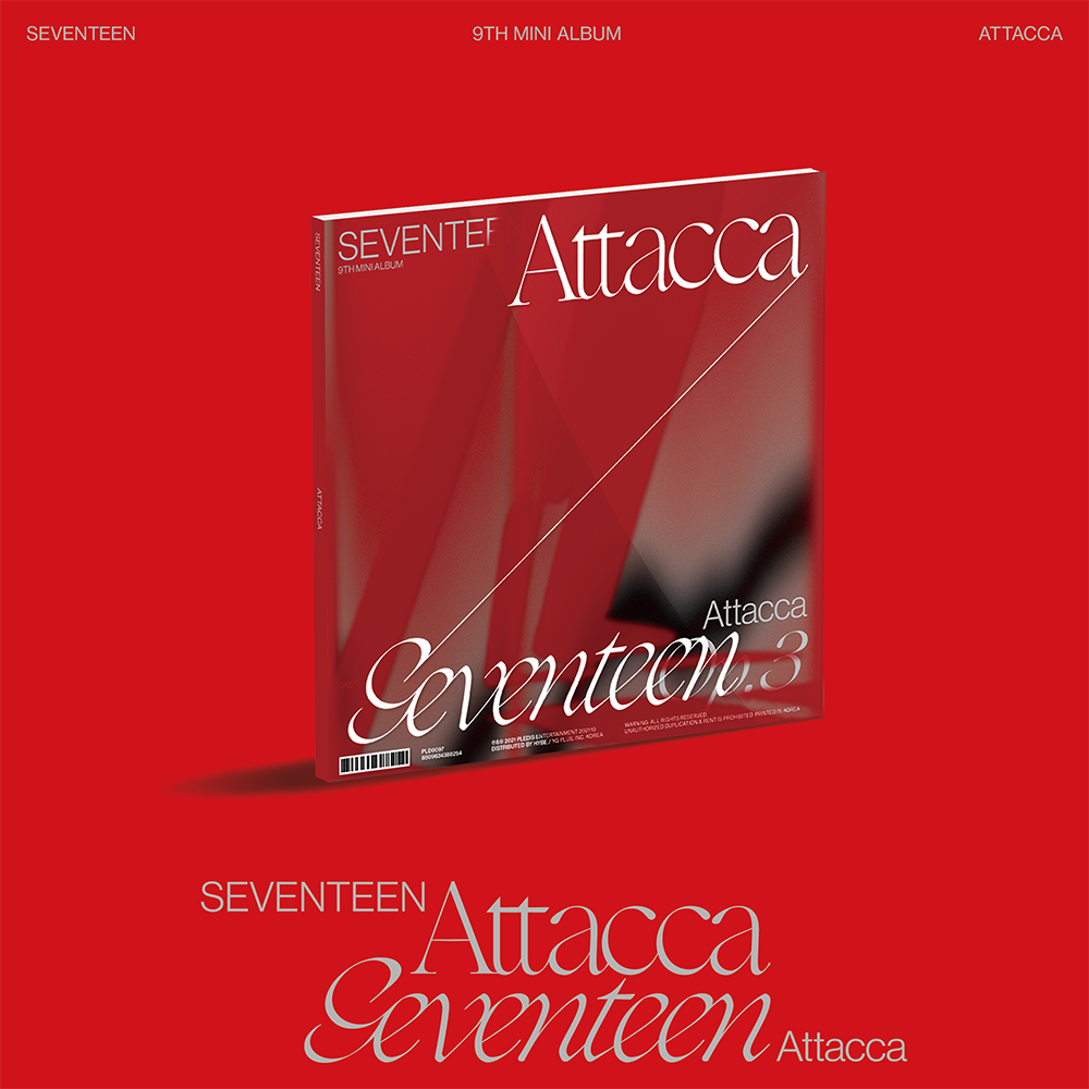 SEVENTEEN 9TH MINI ALBUM 'ATTACCA' OP.3 VERSION COVER