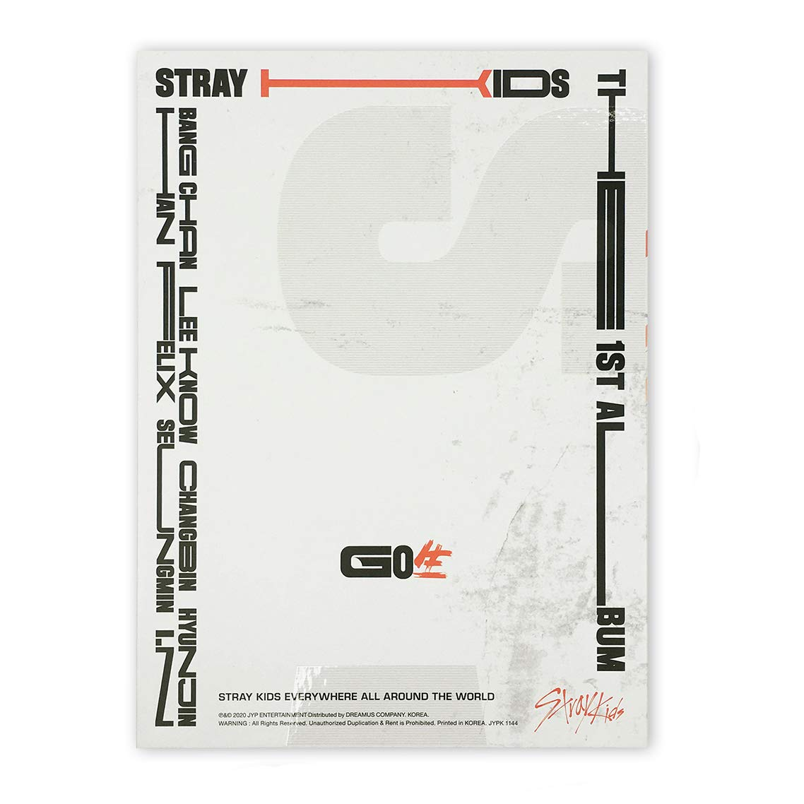 STRAY KIDS 1ST ALBUM 'GO生 (GO LIVE)' A VERSION DETAIL
