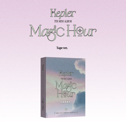 KEP1ER 5TH MINI ALBUM 'MAGIC HOUR' (UNIT) TAPE VERSION COVER