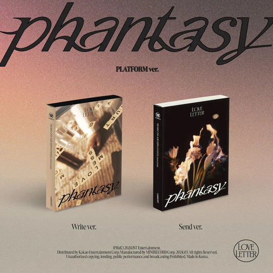 THE BOYZ 2ND ALBUM 'PHANTASY PT. 3 LOVE LETTER' (PLATFORM) SET COVER